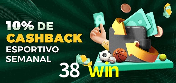 10% de bônus de cashback na 38 win