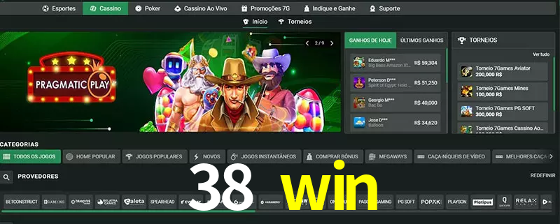 cassino 38 win